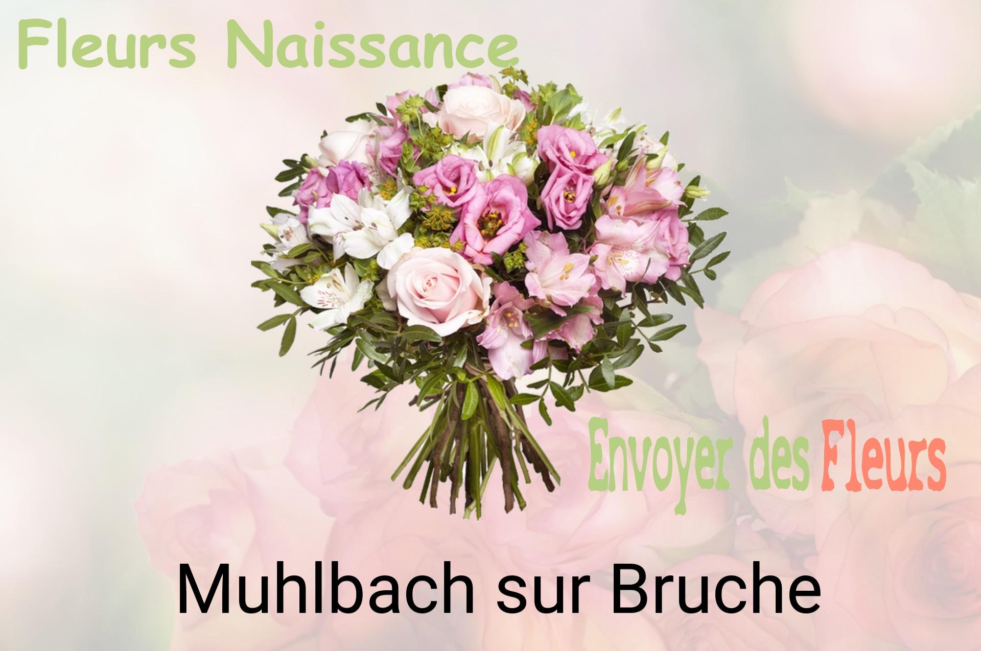 Bouquet de fleurs de naissance livré à Muhlbach-sur-Bruche